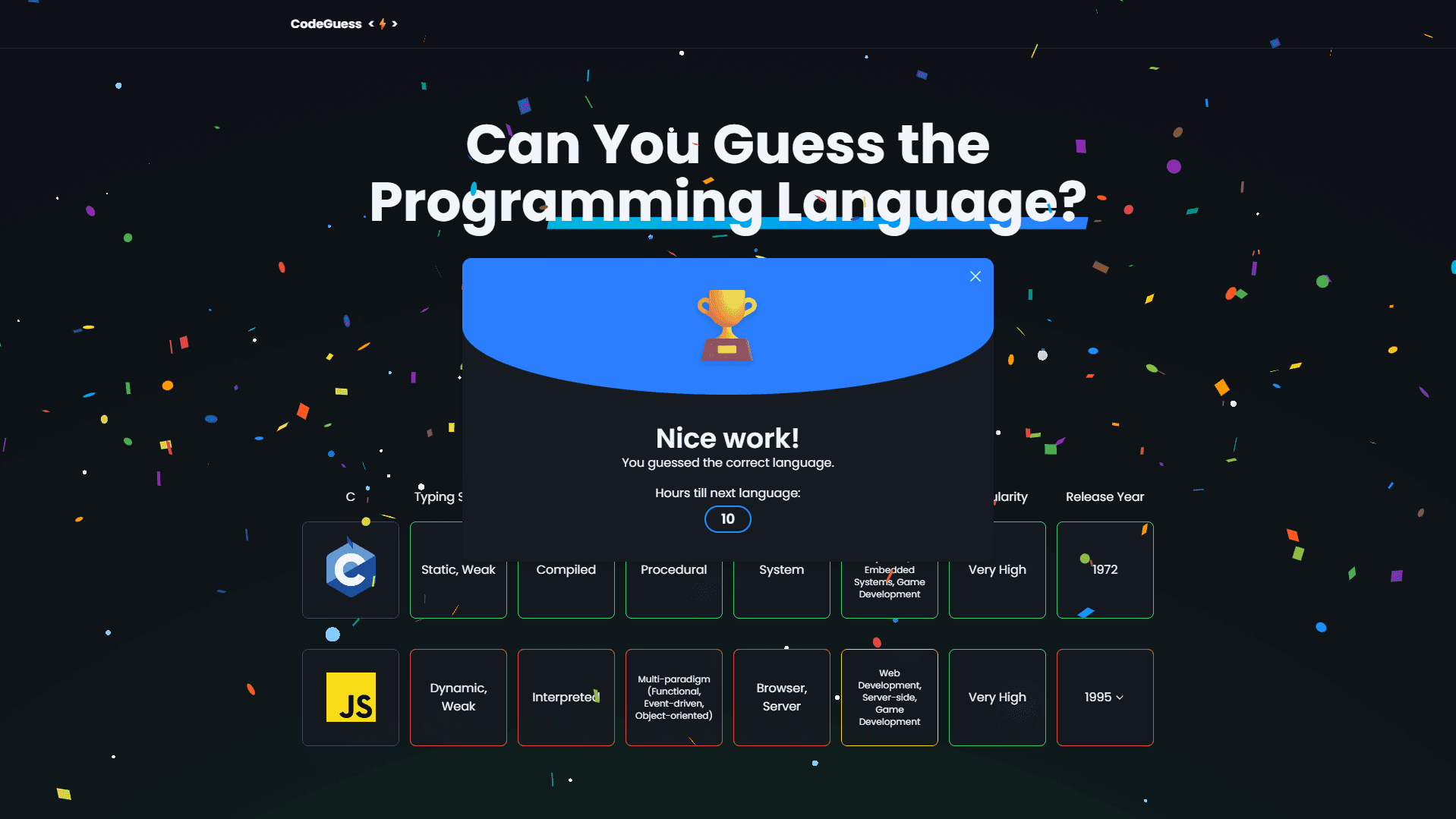 CodeGuess